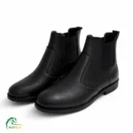 نیم بوت چرمی بغل کش سوارکاری هوسپا