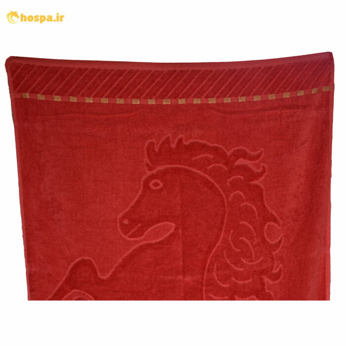 خرید حوله استخری طرح اسب سایز 30*60|پرداخت درب منزل|هوسپا