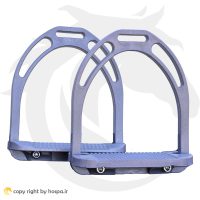 رکاب زین اسب جنس pvc رنگ خاکستری