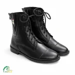 نیم بوت سوارکاری بند دار هوسپا مشکی