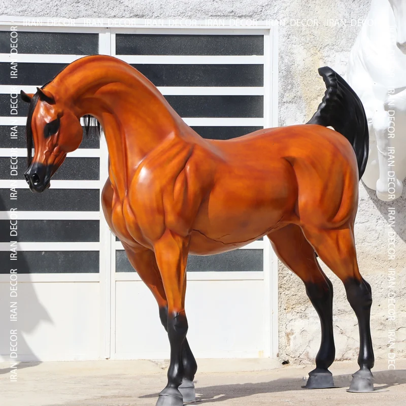 مجسمه اسب عرب اندازه واقعی