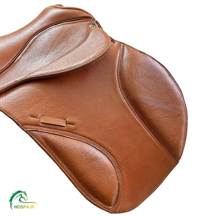 زین اسب هوسپا طرح پرش عسلی زاویه نزدیک