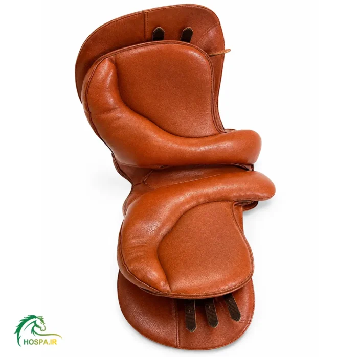 زین اسب هوسپا طرح پرش عسلی داخل زین