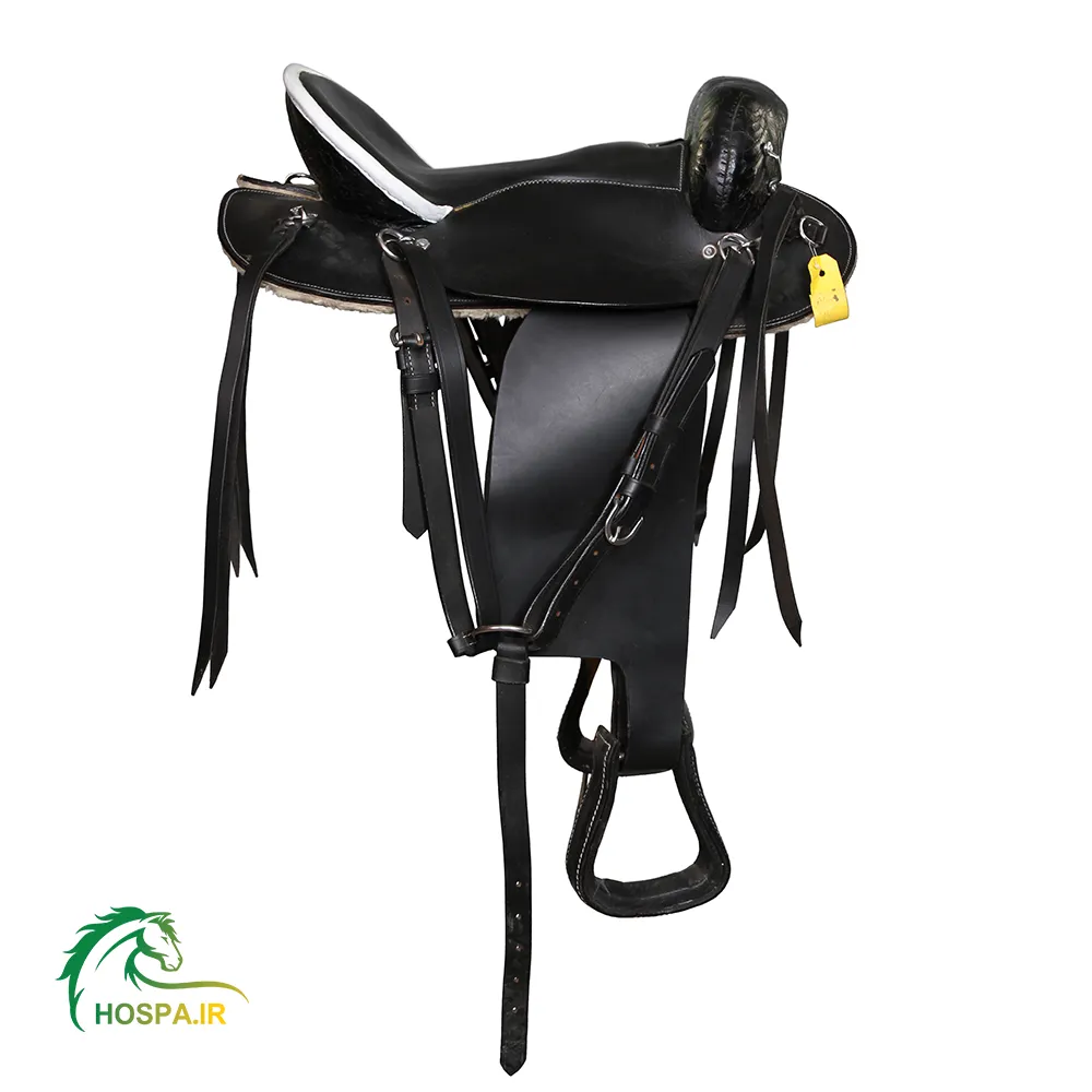 cowboy saddle hospa زین اسب کابویی چرمی هوسپا