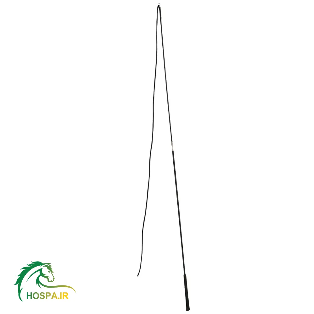 horse whip hospa شلاق لنژ اسب دو تیکه هوسپا مشکی