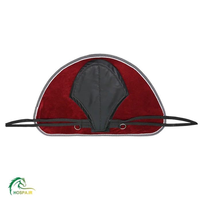 زین راحتی اسب هوسپا رنگ زرشکی