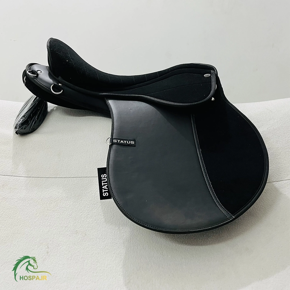 status horse saddle hospa 2 زین استاتوس Status رنگ مشکی هندی