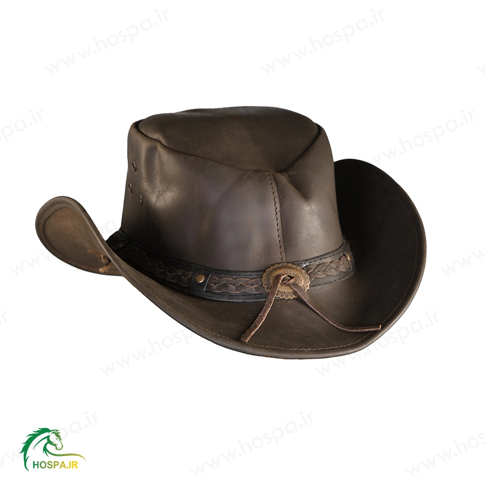kolah cowboy hsoap (3) کلاه کابویی مدل kangaroo چرمی