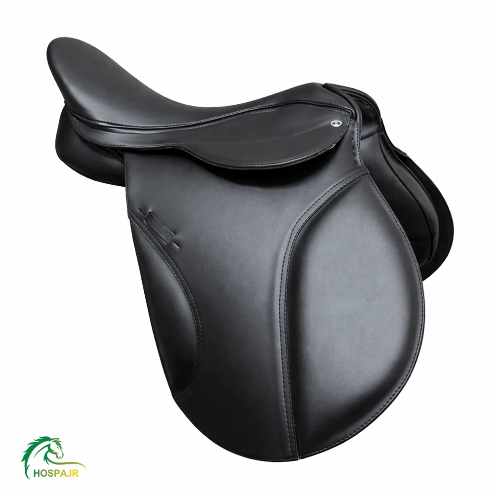 GVIS2290 copy زین اسب هوسپا طرح اشتوبن فوم مشکی