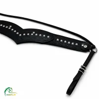 سینه بند چرمی اسب مدل دلاور زاویه جلو