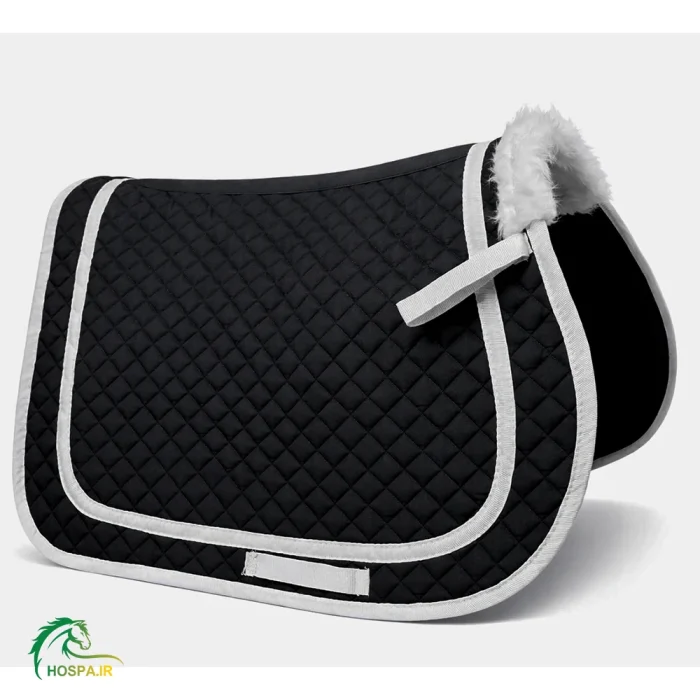 عرق گیر اسب مدل کیوان طرح لوزی مشکی