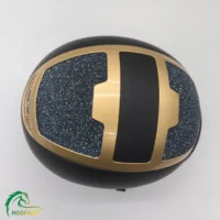 کلاه سوارکاری UCACO مدل MOMA طرح گلیتر دار زاویه بالا