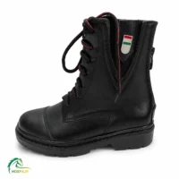نیم بوت سوارکاری پشت زیپ هوسپا بچه گانه زاویه بغل